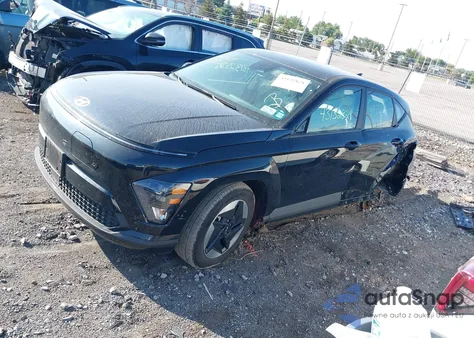 2024 Hyundai Kona Se из США, поврежденный, VIN KM8HB3A74RU017850